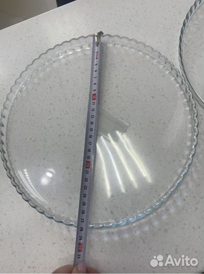 Блюдо прозрачное