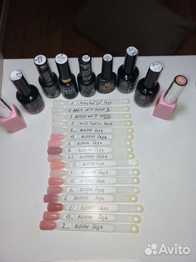 Гель лаки базы гели праймер топ наклейки слайдеры