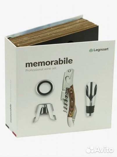 Набор для вина Memorabile Legnoart