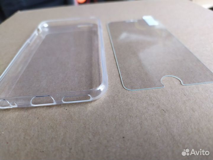 Iphone6 / Чехол + защитное стекло. Новые