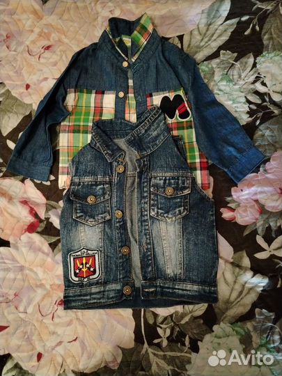 Детские вещи пакетом на мальчика 82-98