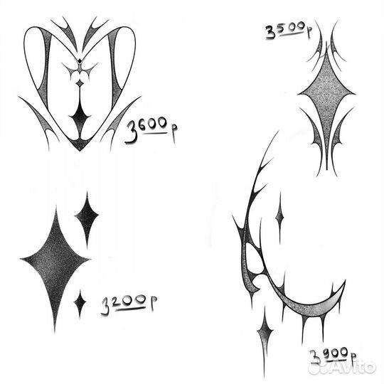 Модель на татуировку