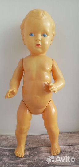 Кукла пупс СССР Володя целлулоид