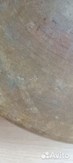 Латунный таз для варенья