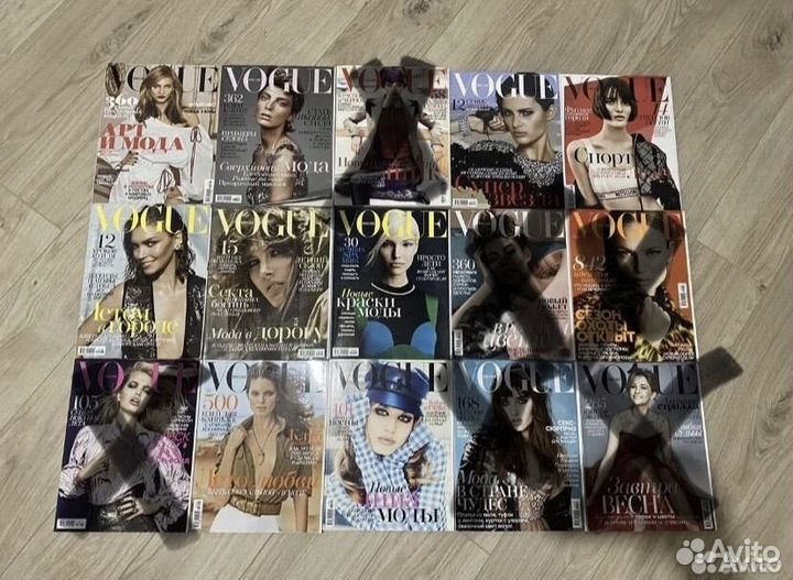 Журналы vogue вог россия russia