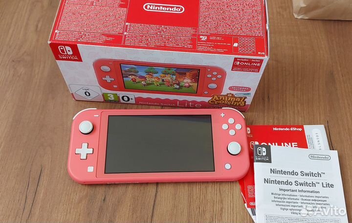 Nintendo switch lite прошитый 32+128gb Любые игры