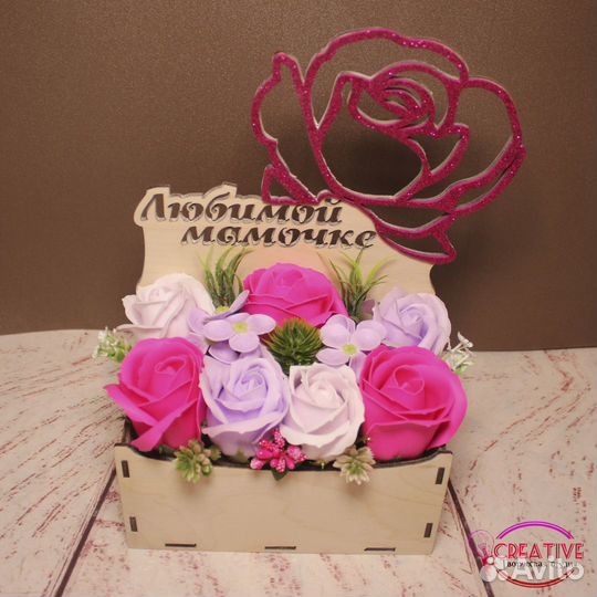 Франшиза/Студия композиций из мыльных цветов