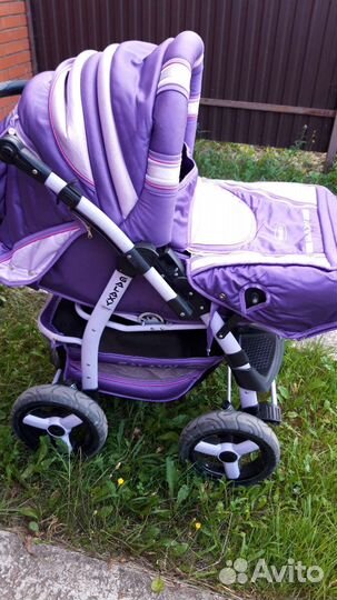 Коляска 3 в 1 galaxy adamex