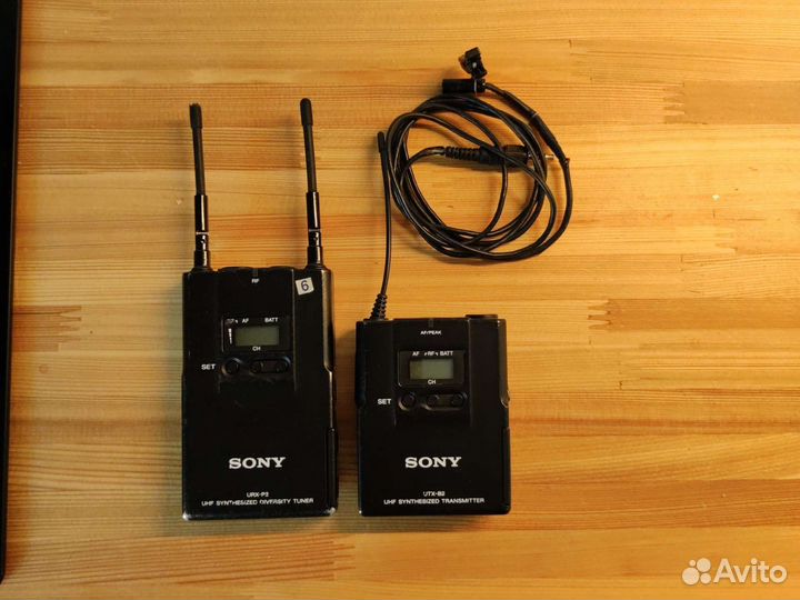 Петличный микрофон Sony