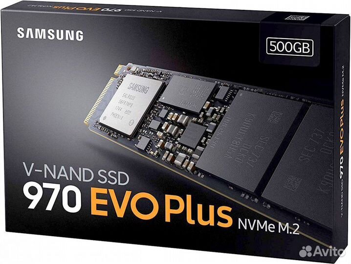 SSD 500Gb Samsung 970 EVO Plus (MZ-V7S500BW)