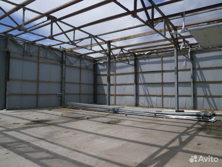 Продам каркас ангара бу