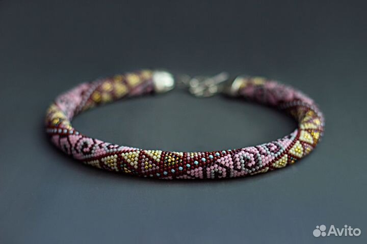 Колье жгут Dream из японского бисера