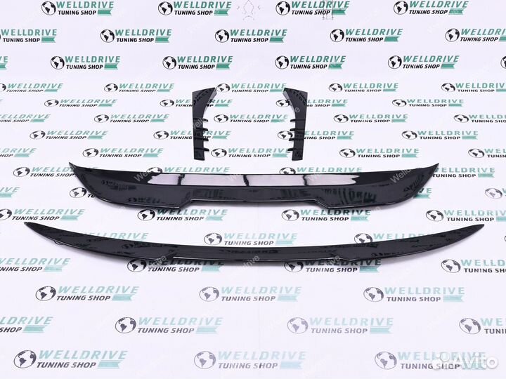 Cпойлеры BMW 3 G21 черный глянец