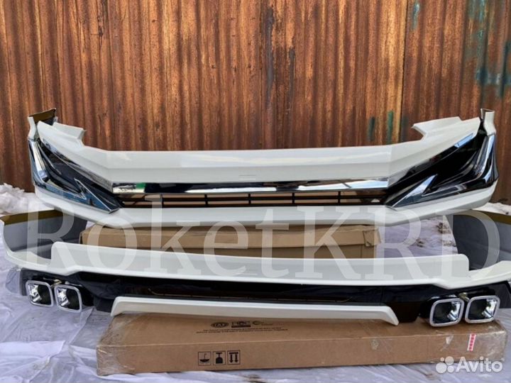 Обвес Prado 150 2018 г Modellista Белый