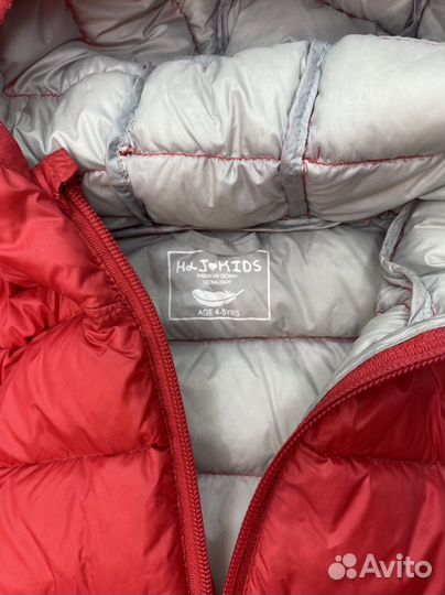 Куртка красная на 4-5 лет