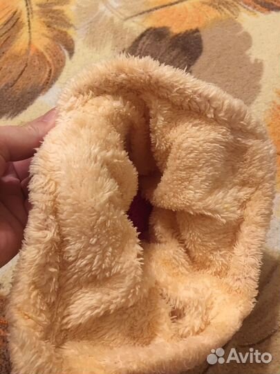 Шапка теплая для девочки