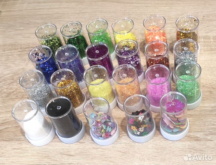 Блёстки декоративные (глиттер), пайетки