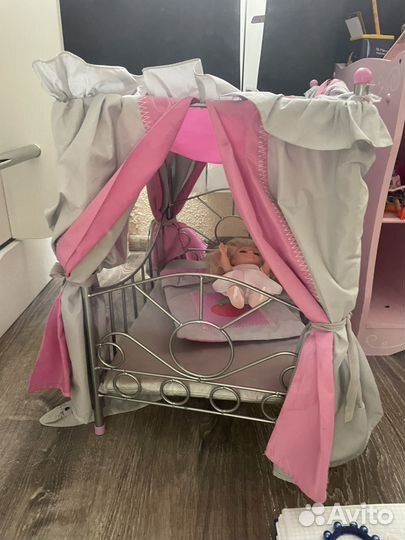 Кровать для куклы детская Baby Born