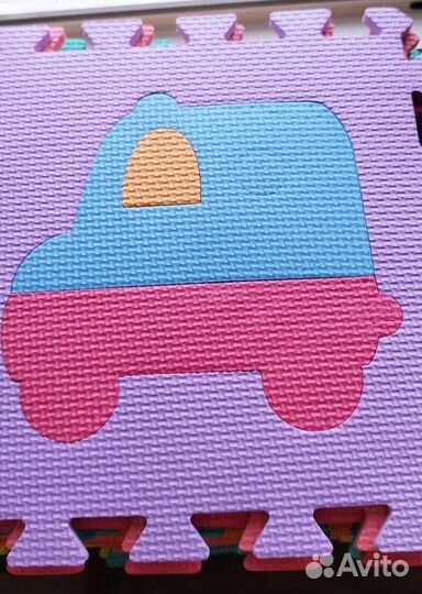 Мягкий коврик пазл