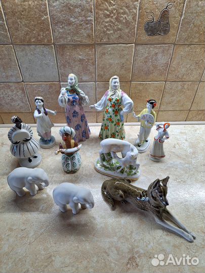 Фарфоровые статуэтки СССР