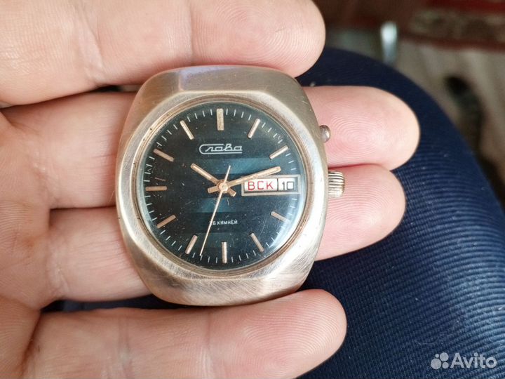 Часы слава 26 камней СССР