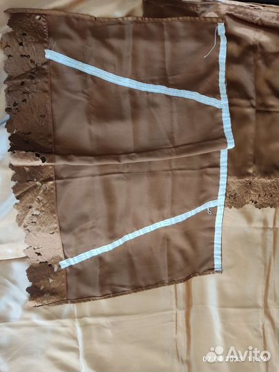 Шторы с ламбрекеном б/у