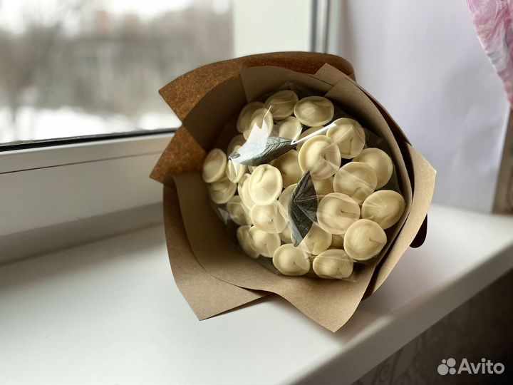 Пельмени из шоколада / букет мужской