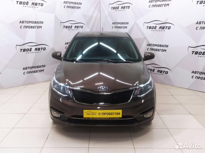 Kia Rio 1.6 МТ, 2016, 105 109 км