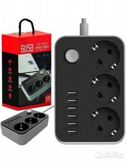 Сетевой фильтр с usb портами