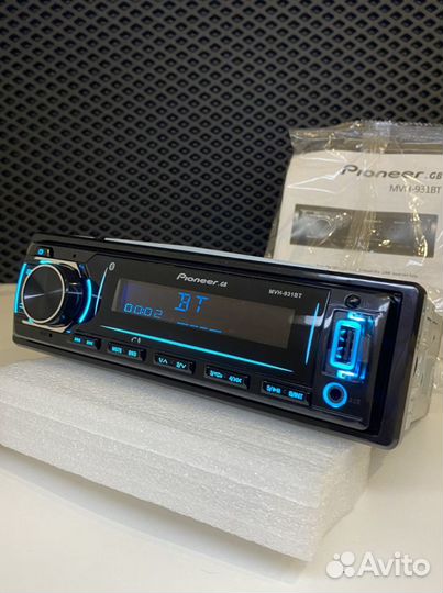 Автомагнитола pioneer 1 din с bluetooth