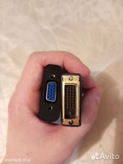 Переходник dvi-d vga