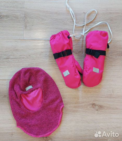 Шапка шлем lassie краги futurino