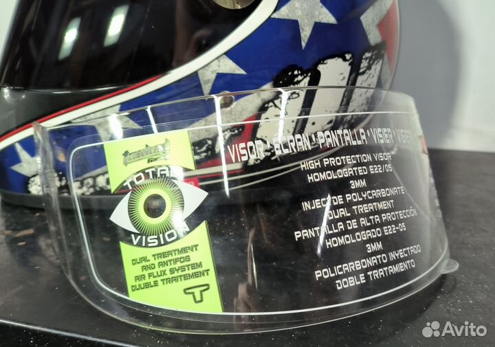 Мото шлем Tanked