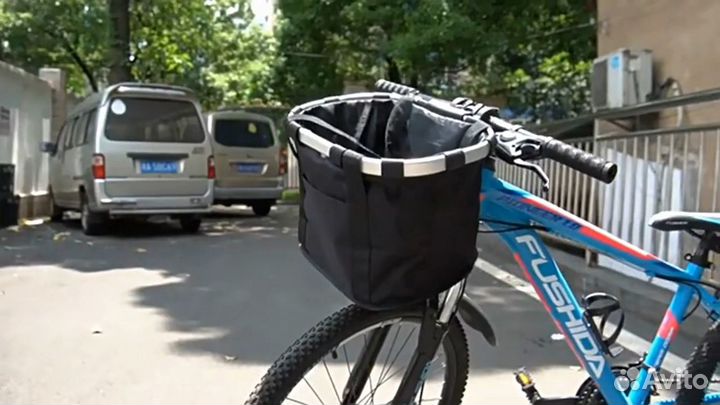 Корзина для велосипеда передняя