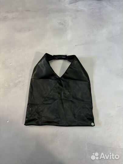 Mm6 Maison Margiela Leather Japanese Tote Bag