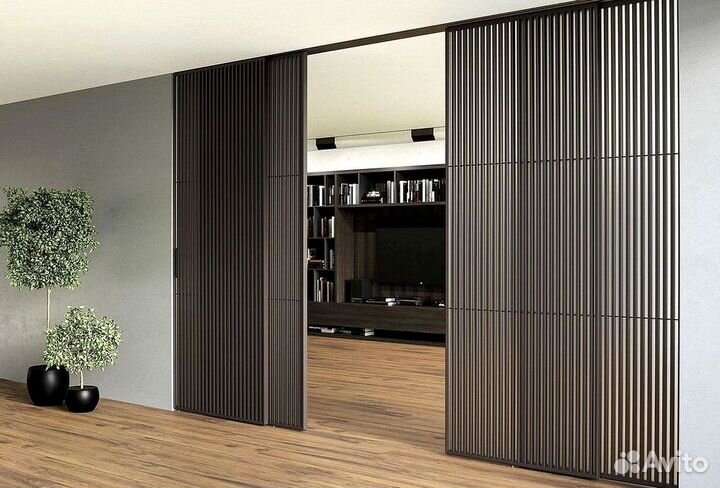 Реечные перегородки