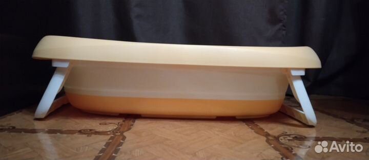 Ванночка для купания складная с матрасиком