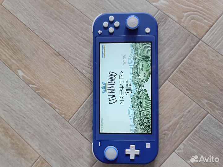 Nintendo switch lite прошитая чипом
