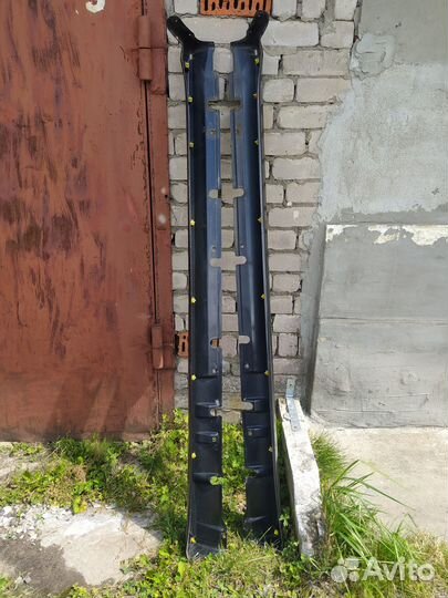 Накладки порогов митсубиси каризма