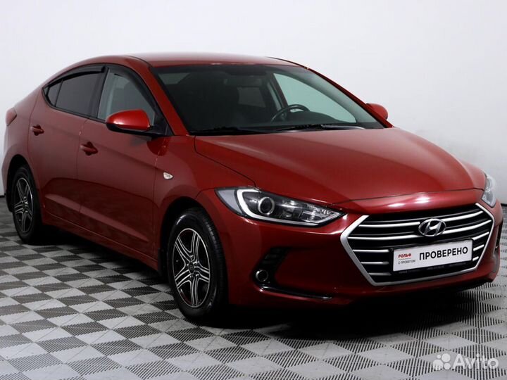 Hyundai Elantra 1.6 AT, 2018, 71 515 км
