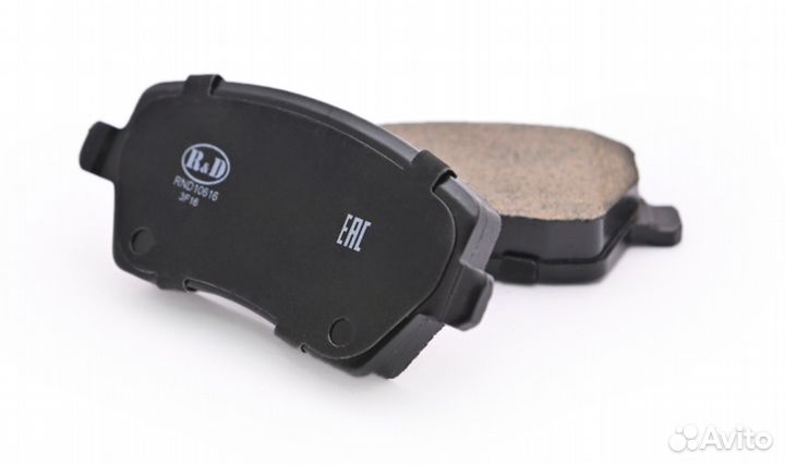 Тормозные колодки R&D Лада Веста Ларгус Дастер пер