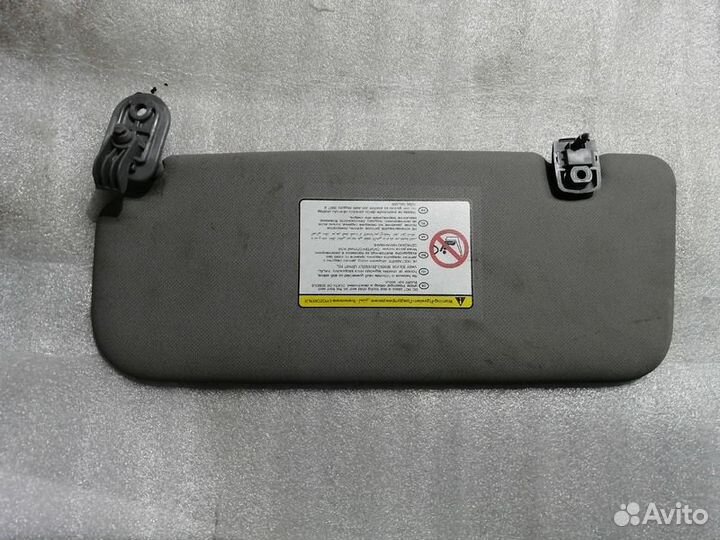 Козырек солнцезащитный правый Киа Рио 3