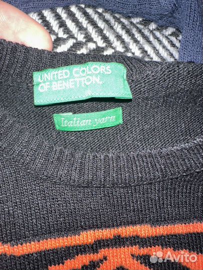 Джемперы 80-86 h&m benetton