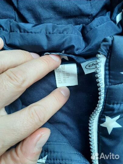 Жилетка h&m 9-12-18 месяцев