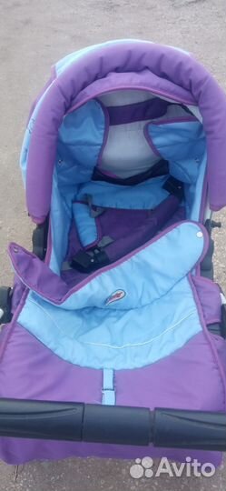 Детская коляска 2 в 1 бу