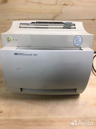 Принтер лазерный HP laserjet 1100 на запчасти