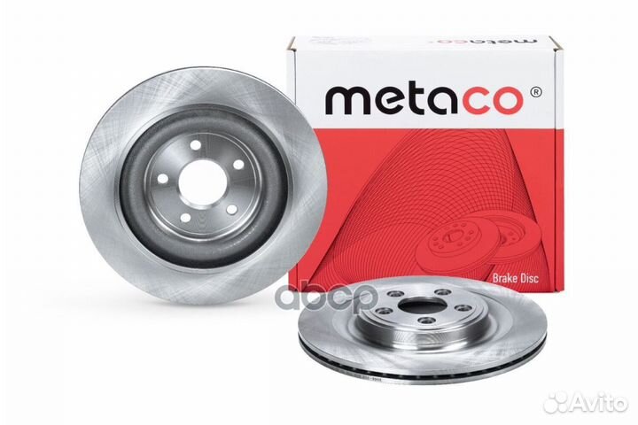 Диск тормозной задний jaguar XF (2007) Metaco