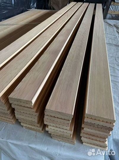 Террасная доска Вельвет из лиственницы TDV-1843