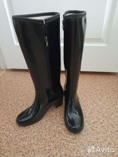 Сапоги резиновые утепленные