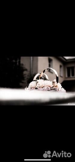 Свадебные украшения на автомобили